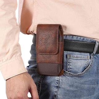 Cover-Discount  Borsa da cintura in pelle e nylon nero / M 