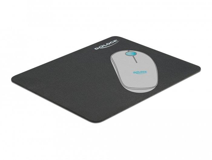 DeLock  12005 tapis de souris Noir 