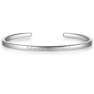 Glanzstücke München  Femme Bracelet en argent follow your heart 