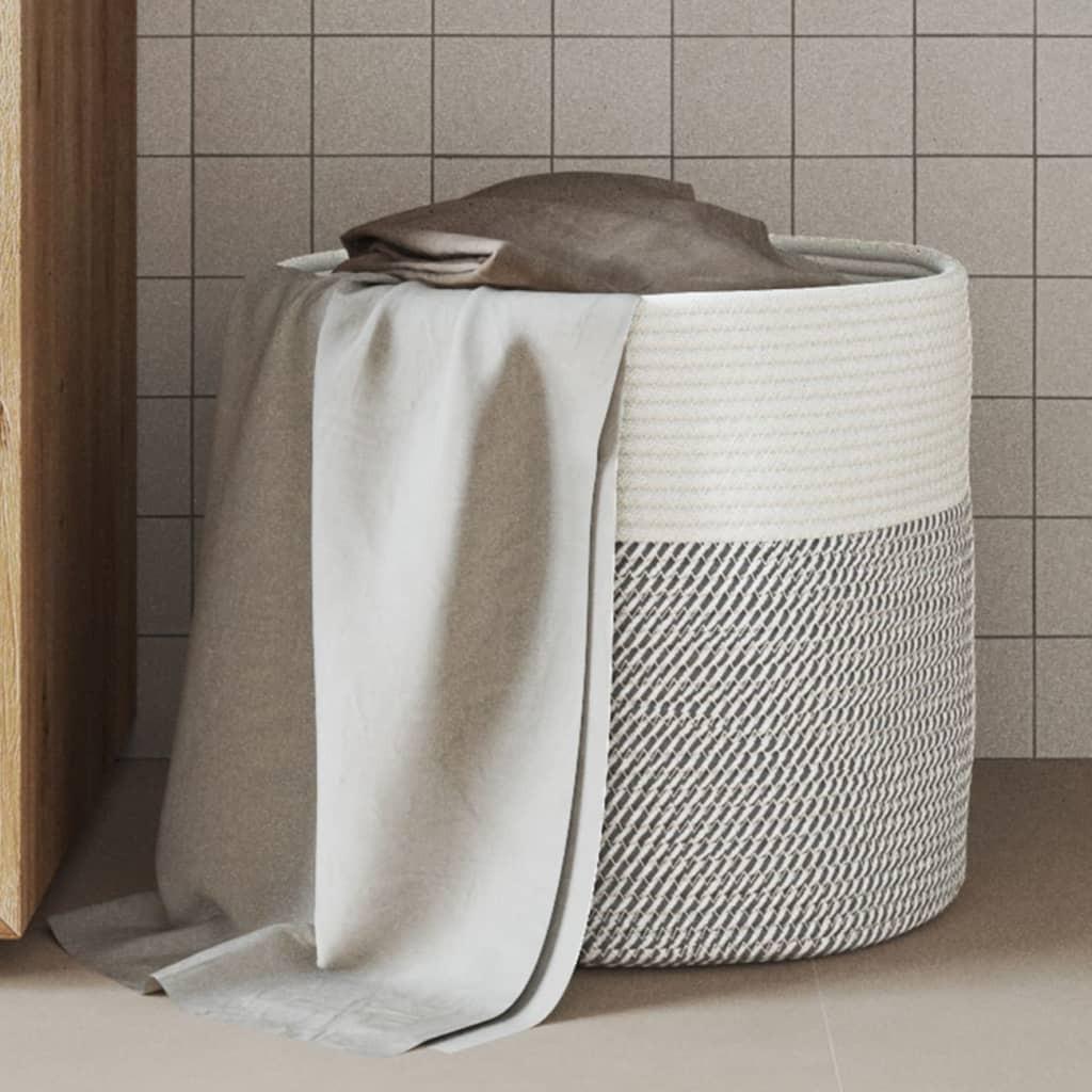 VidaXL Panier de rangement coton  