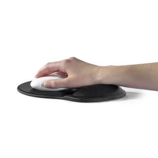 DURABLE  Durable MOUSE PAD ERGOTOP GEL - 5748 Tappetino per il mouse con inserto in gel per polso Nero (L x A x P) 260 x 26 x 23 