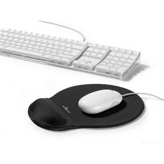 DURABLE  Durable MOUSE PAD ERGOTOP GEL - 5748 Tappetino per il mouse con inserto in gel per polso Nero (L x A x P) 260 x 26 x 23 