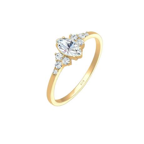 Elli  Ring Marquise Kristalle 