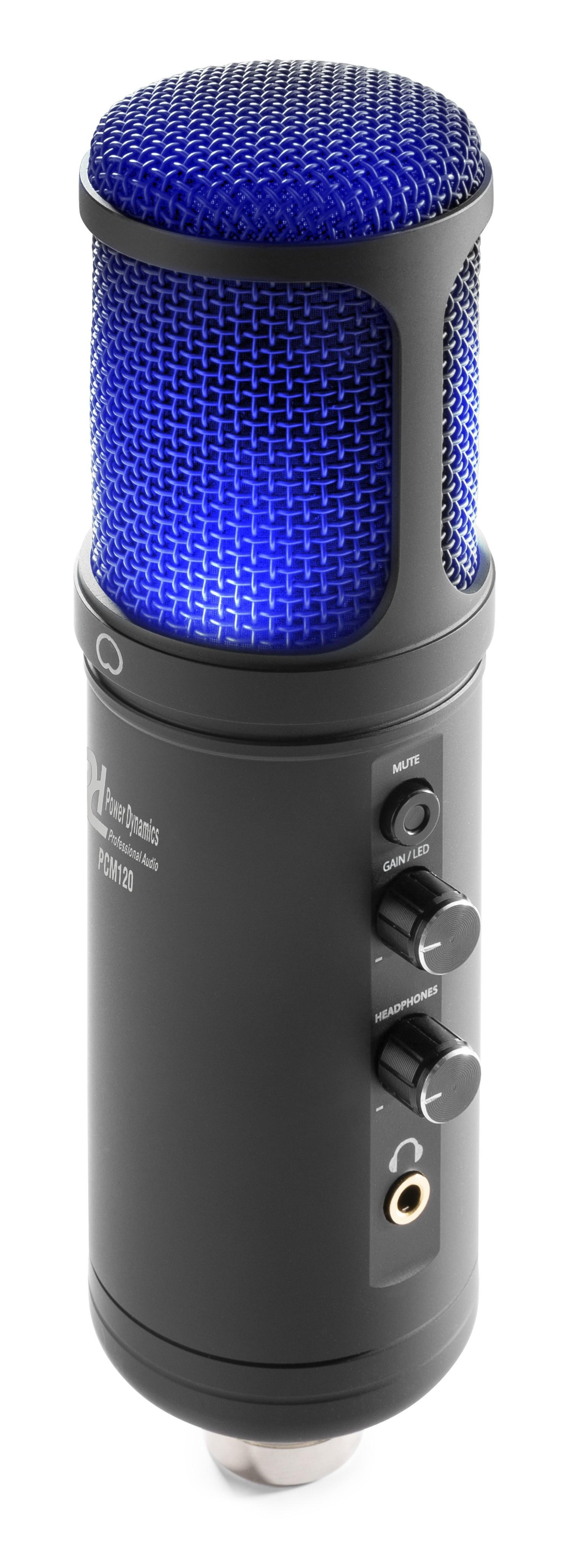 Power Dynamics  Power Dynamics PCM120 Noir Microphone de table 