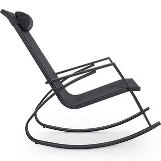 mutoni Chaise à bascule Demid anthracite  