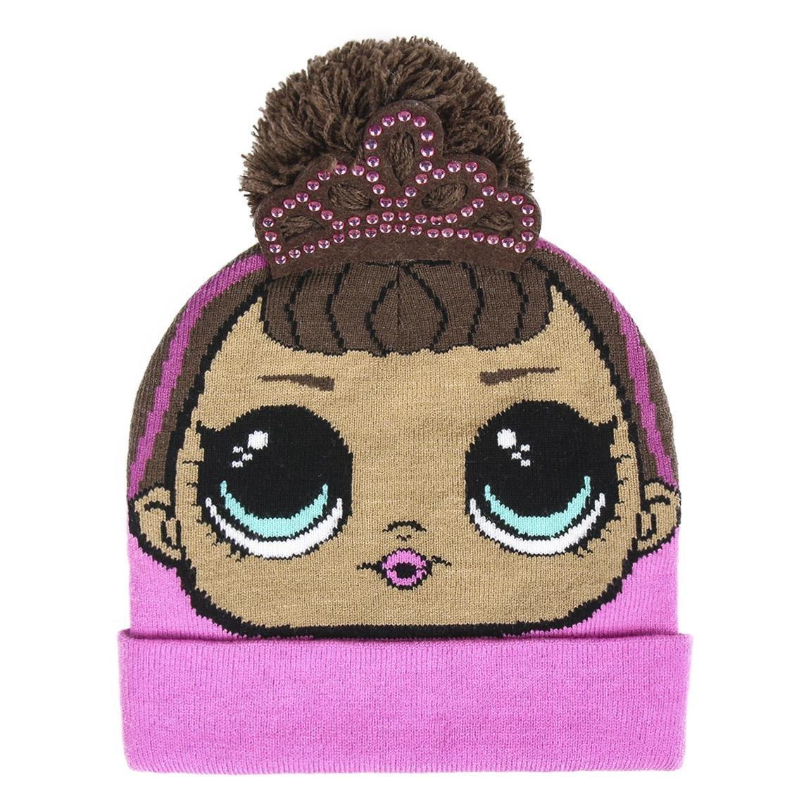 Image of Wintermütze Boss Queen Mädchen Pink ONE SIZE