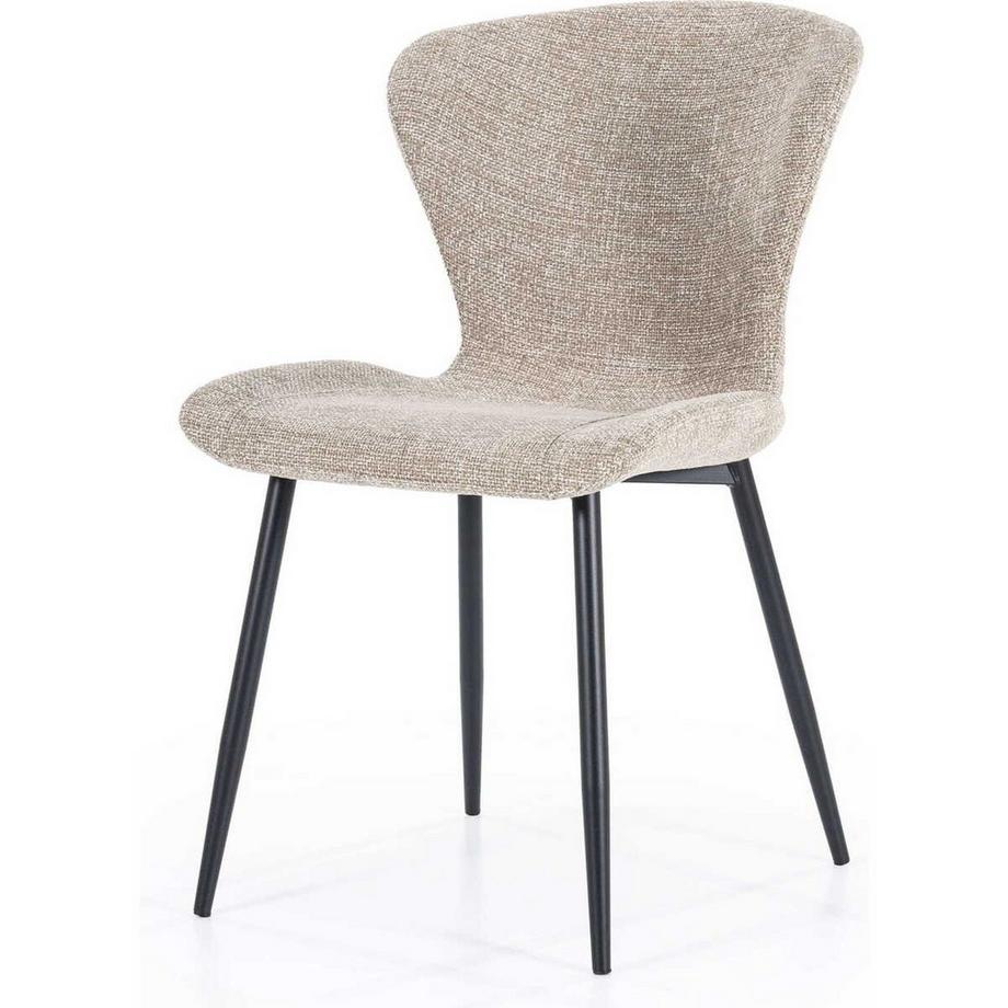 Sedia da pranzo Spinner taupe