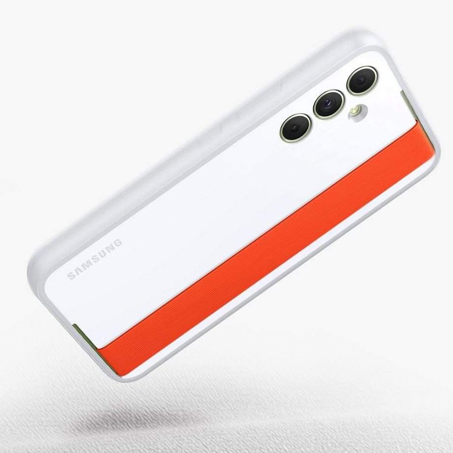 SAMSUNG  Silicone Cover mit Strap Galaxy A54 5G 