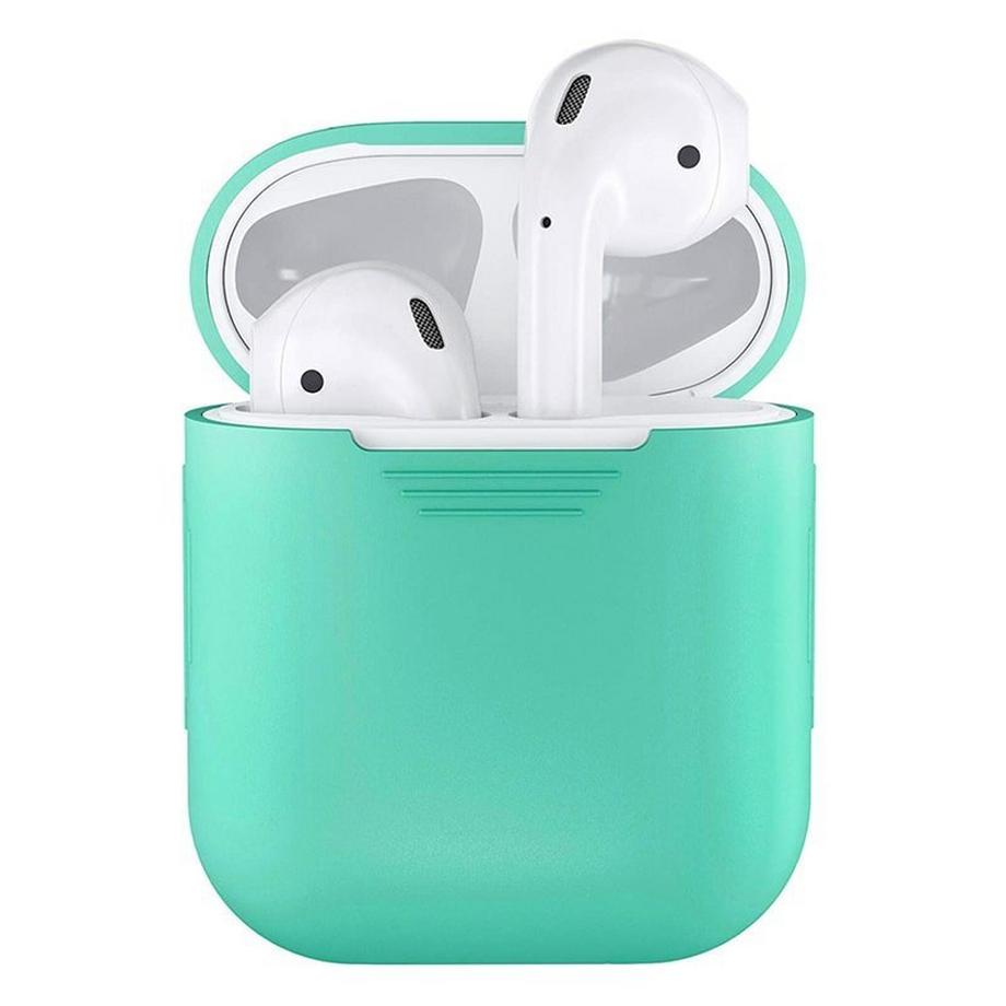 eStore  Etui de Protection pour Airpods - Vert menthe 