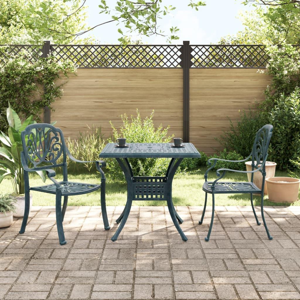 VidaXL Bistro set aluminium  