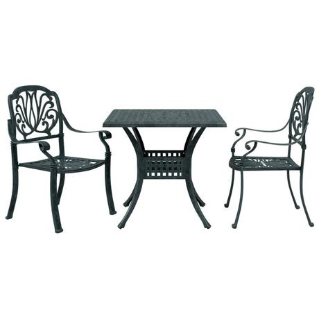 VidaXL Bistro set aluminium  