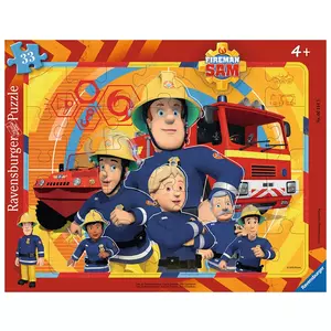 Puzzle Feuerwehrmann Sam (33Teile)