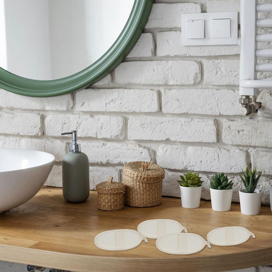 B2X  Luffaschwamm 4er Set 