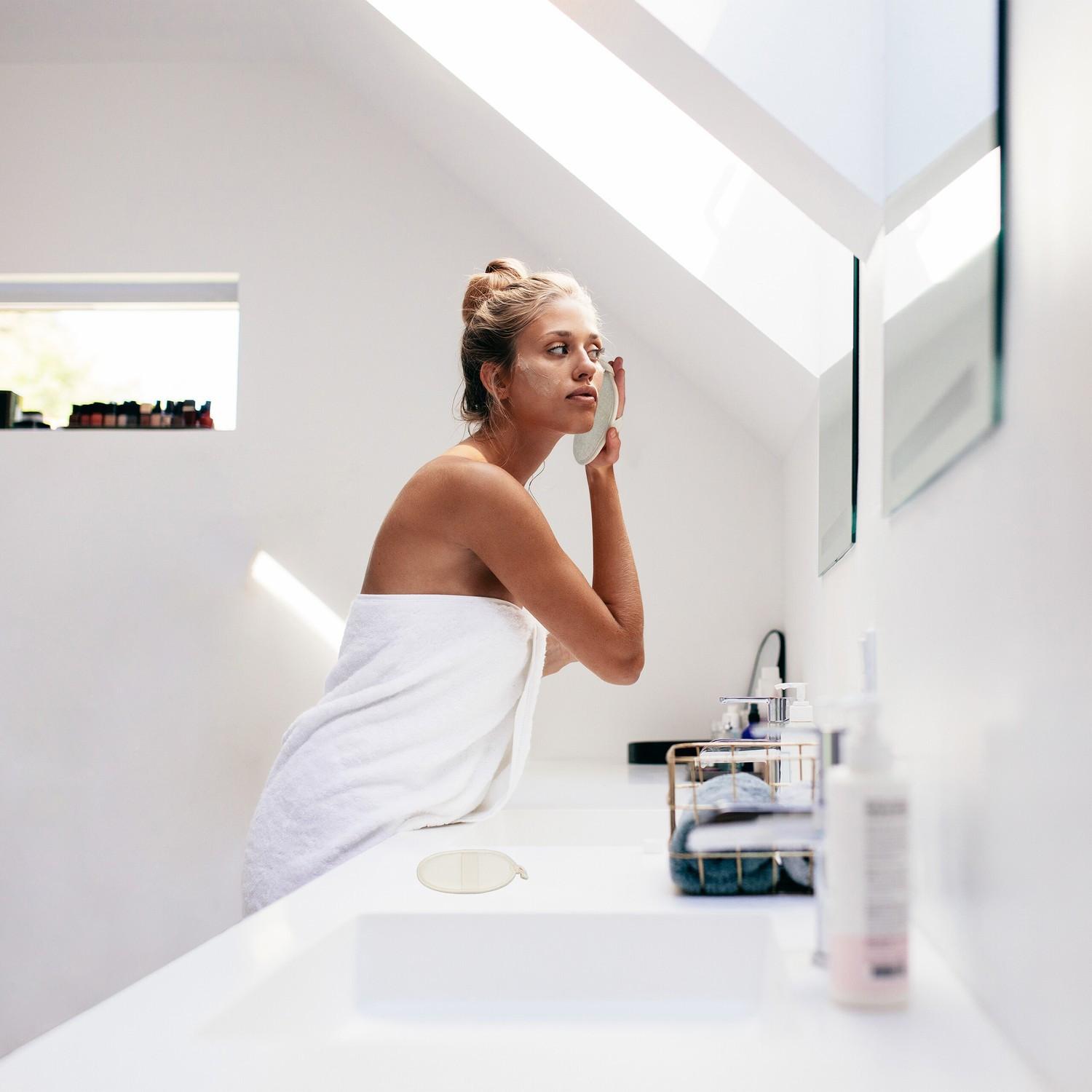 B2X  Lot de 4 éponges luffa 