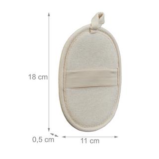 B2X  Lot de 4 éponges luffa 