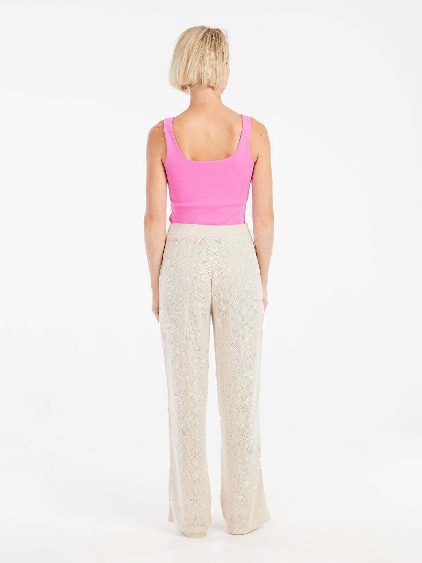 PROTEST PRTIssy Gemusterte Strickhose  