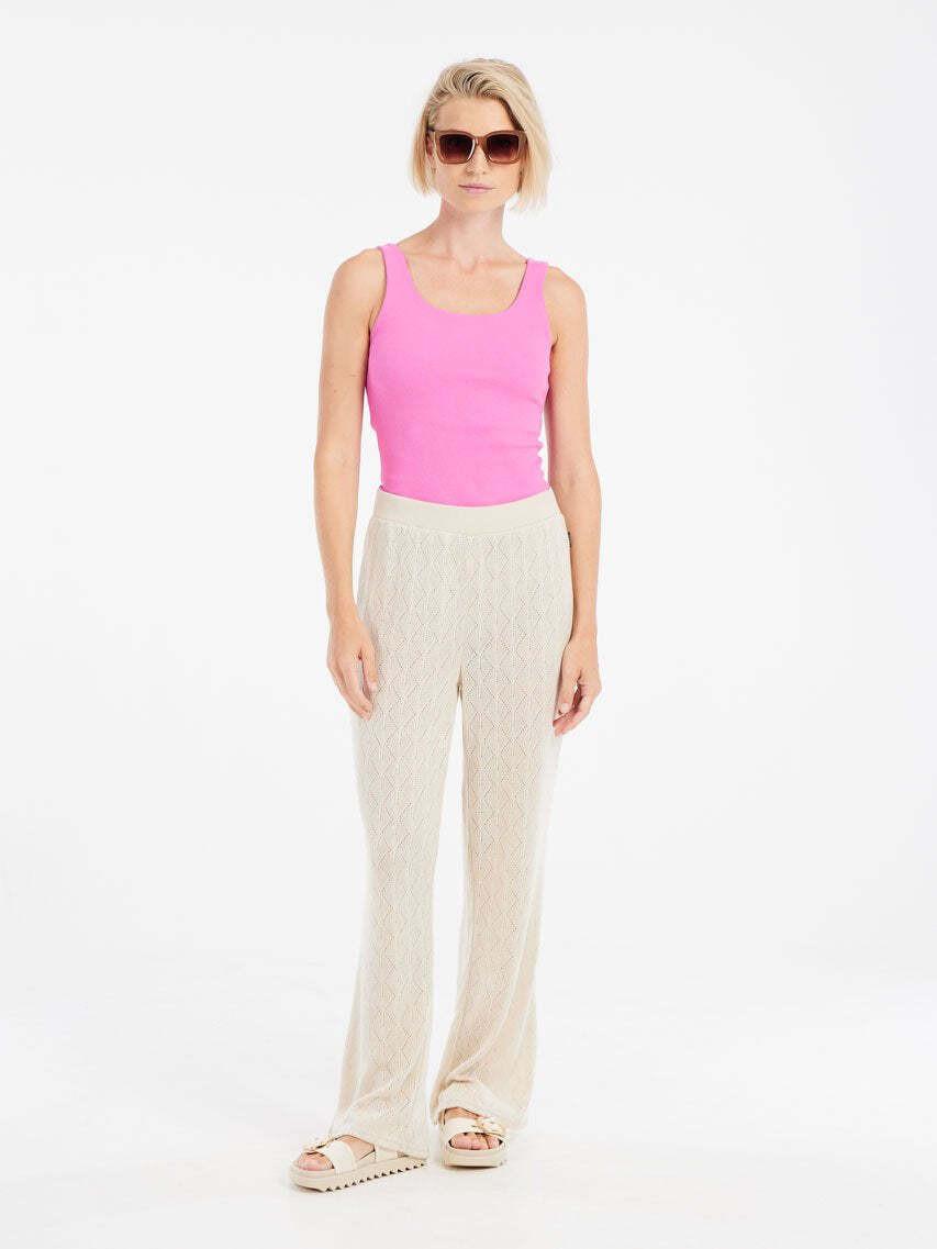 PROTEST PRTIssy Gemusterte Strickhose  