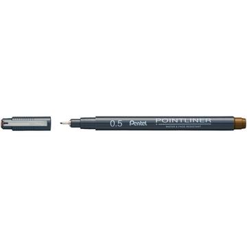 Pentel S20P-5SP Kugelschreiber Sepia Stick-Kugelschreiber Fein 1 Stück(e)