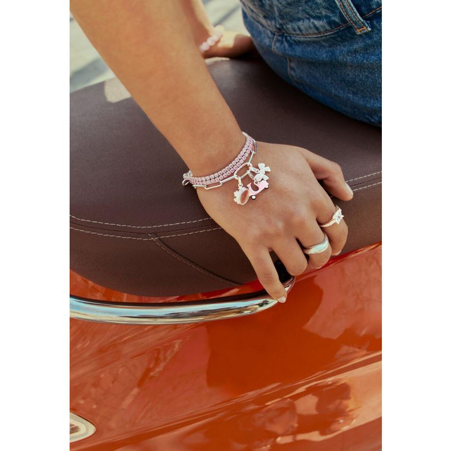 Thomas Sabo  Charm Pendentif Nœud avec Pierres Connect 