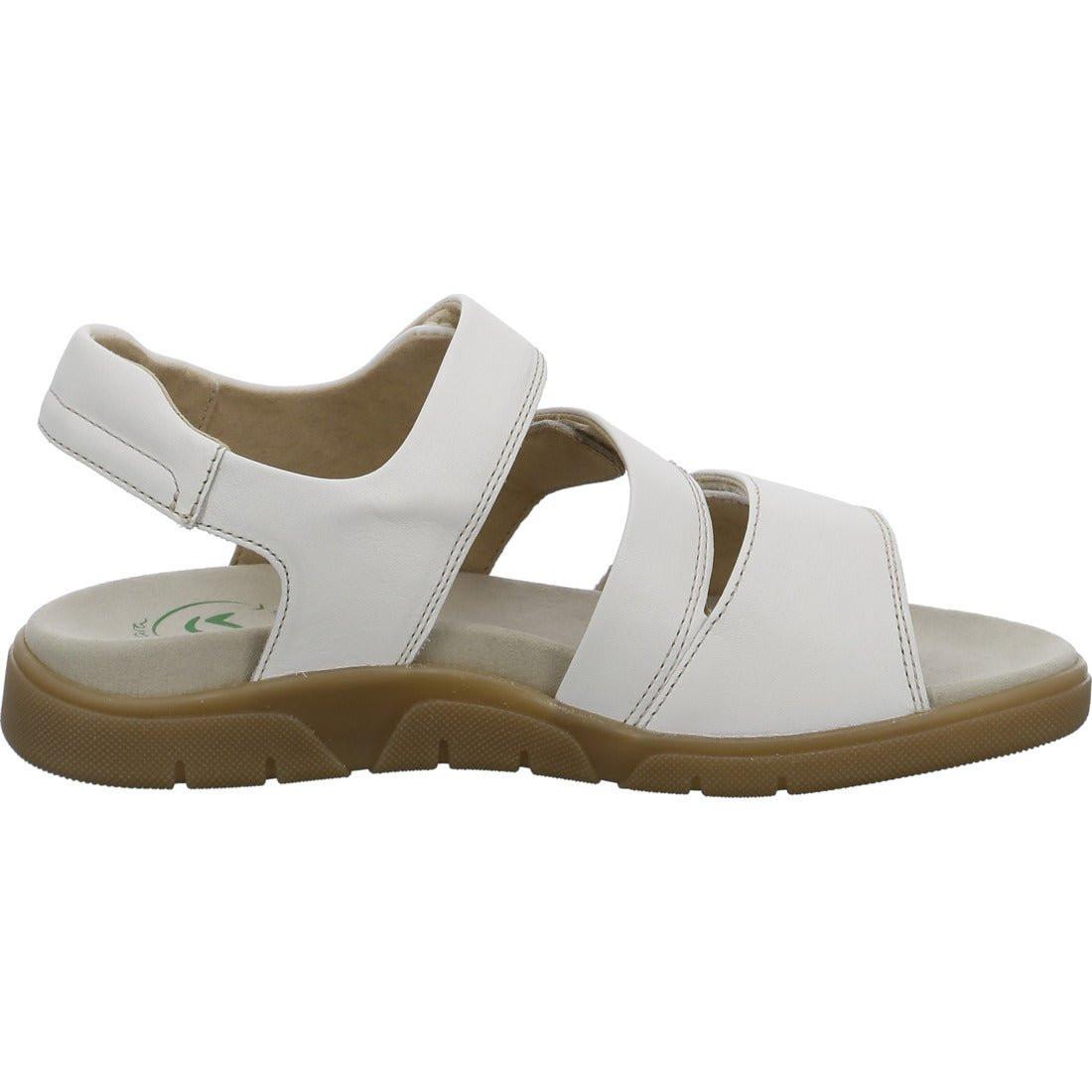 Image of Nature - Leder Sandale Damen Offwhite 38