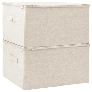 VidaXL Boîte de rangement tissu  