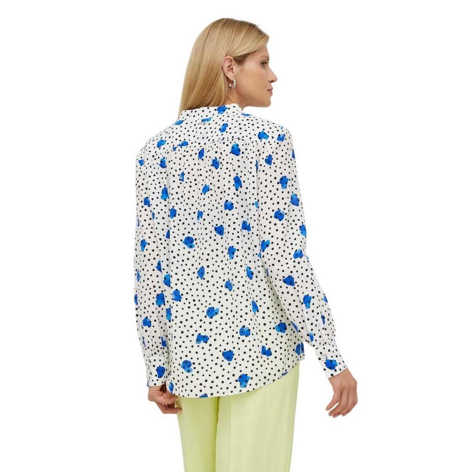 BOSS  Blouse Manches Longues Motiftyle À Pois 