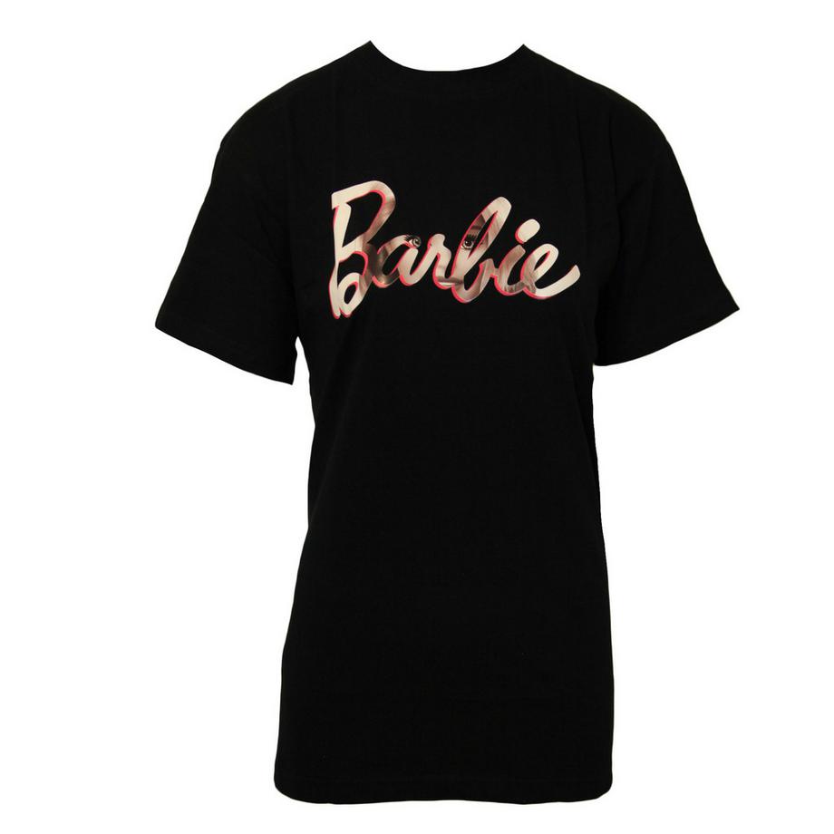 Barbie Logo Print T-Shirt Oversize  