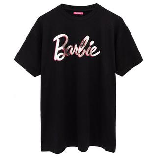 Barbie Logo Print T-Shirt Oversize  