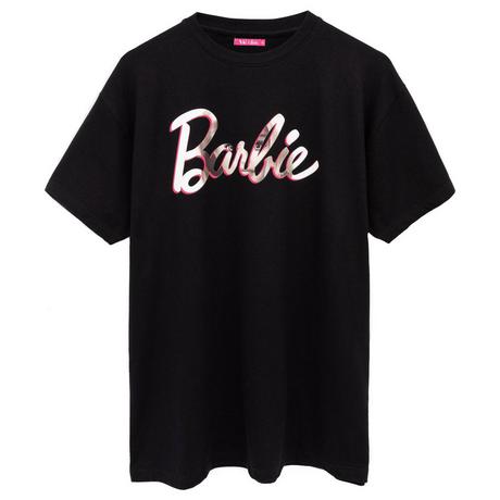 Barbie Logo Print T-Shirt Oversize  