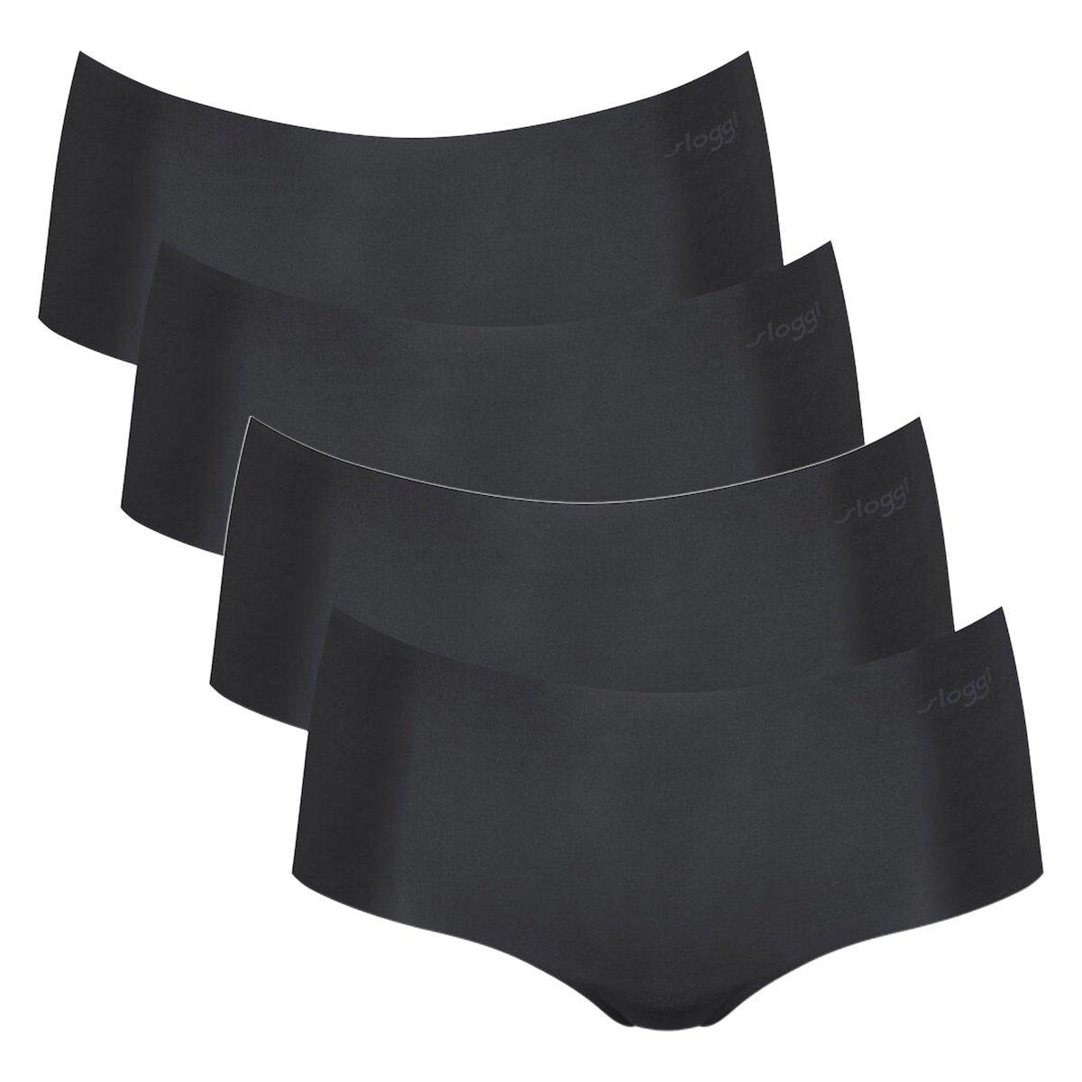 Image of 4er Pack Zero Microfibre 2.0 - Short Slip Damen Schwarz M