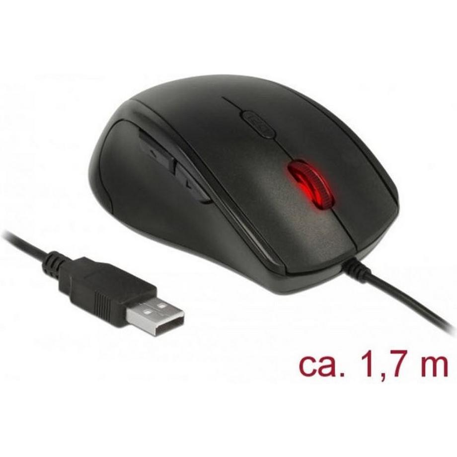 Ergonomische Maus 12548 für Linkshänder