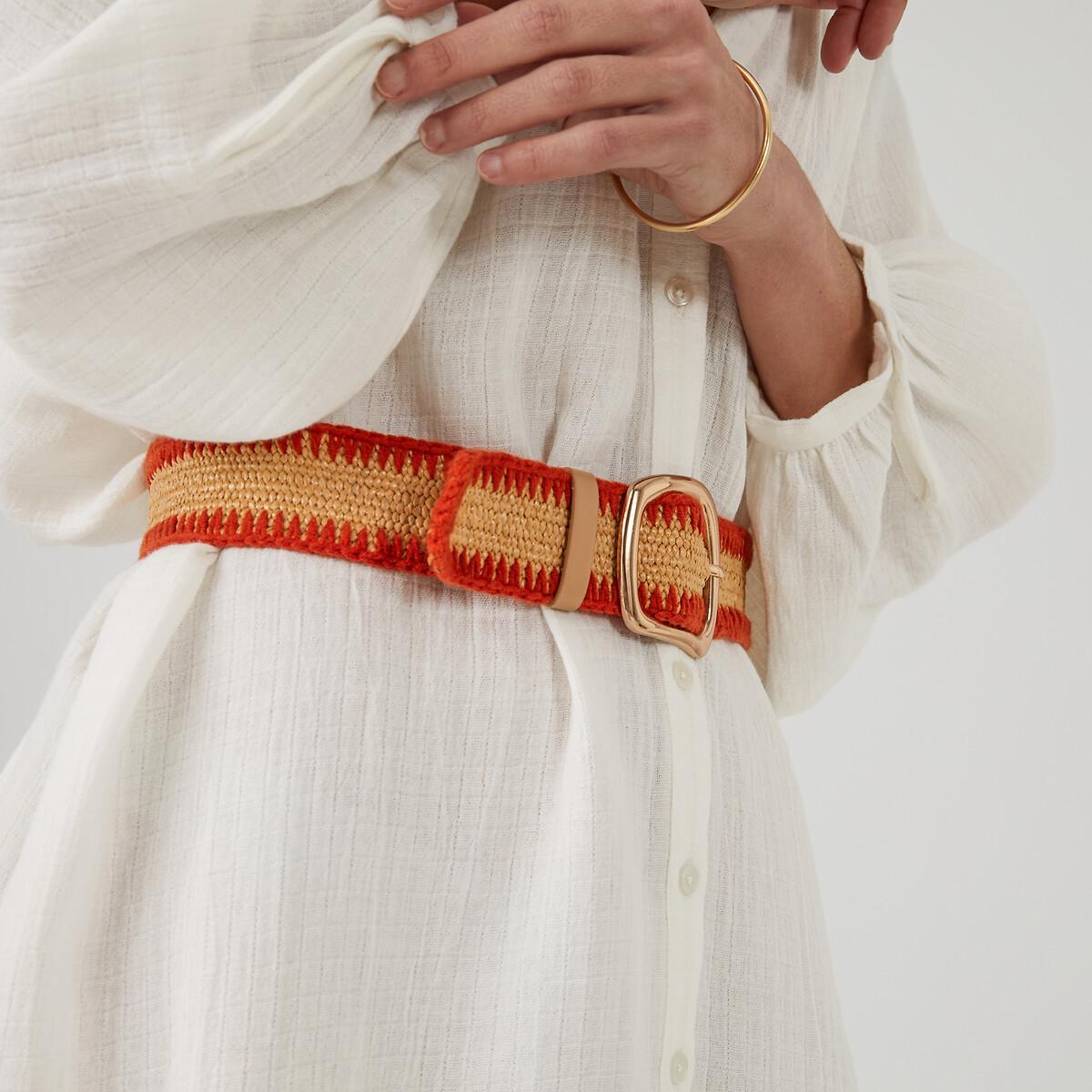 Image of Gürtel Damen Écru 100cm