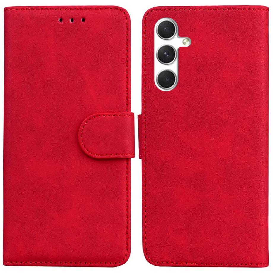 Cover-Discount  Galaxy S25 - Custodia solida in ecopelle 
