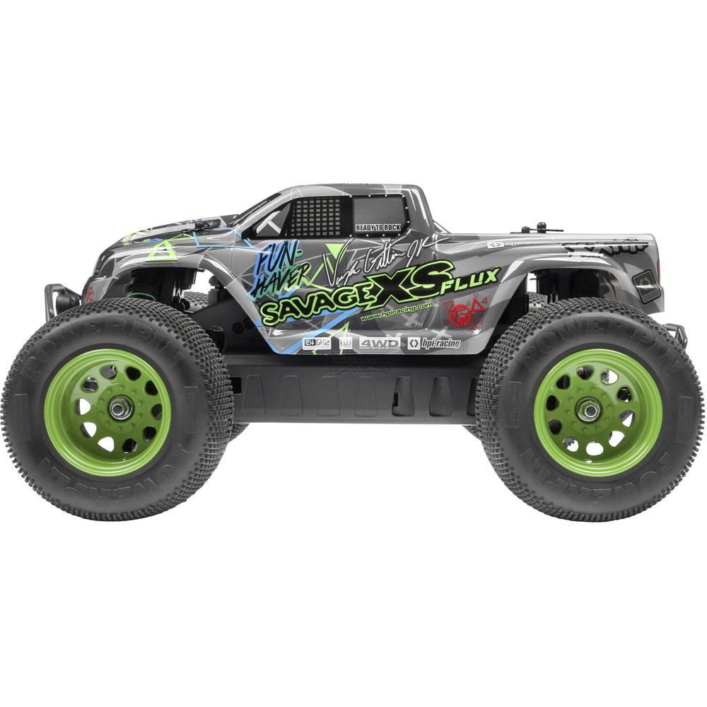 HPI RACING  Monstertruck électrique Savage XS Flux Vaughn Gittin Jr 