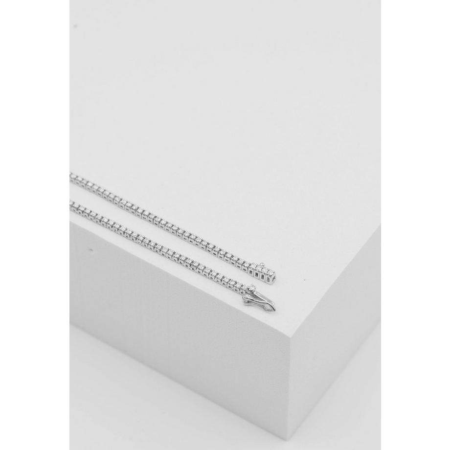 MUAU Schmuck  Bracelet en or blanc 750 diamants 0,59ct. 17cm serti à  4 poignées 