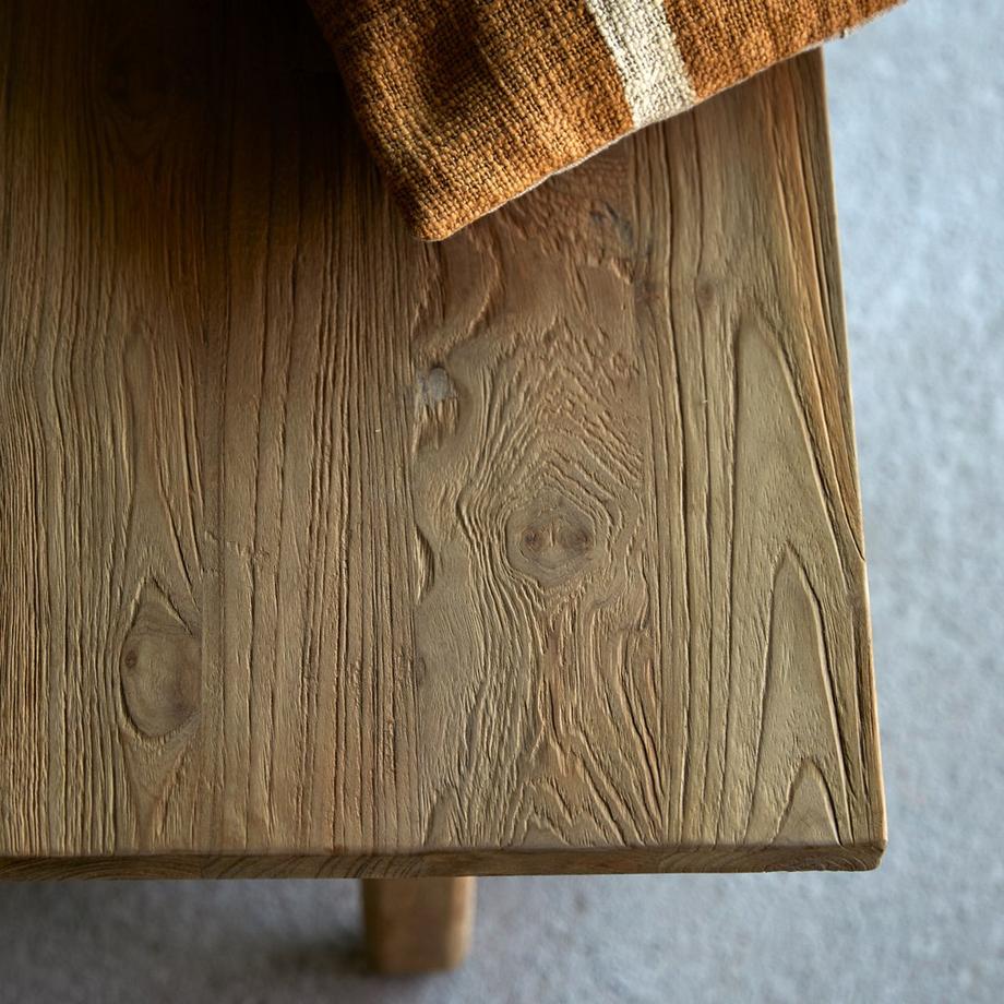 Tikamoon Bank aus massivem Recycling-Teak Antonia  