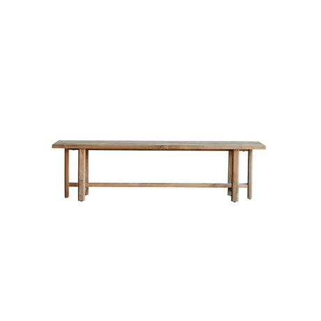 Tikamoon Panca in teak massello riciclato Antonia  