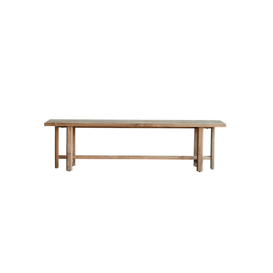 Tikamoon Bank aus massivem Recycling-Teak Antonia  