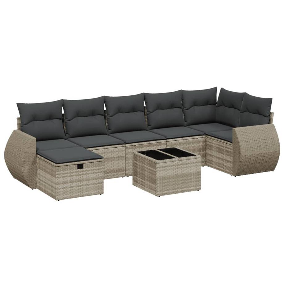 Garten sofagarnitur poly-rattan