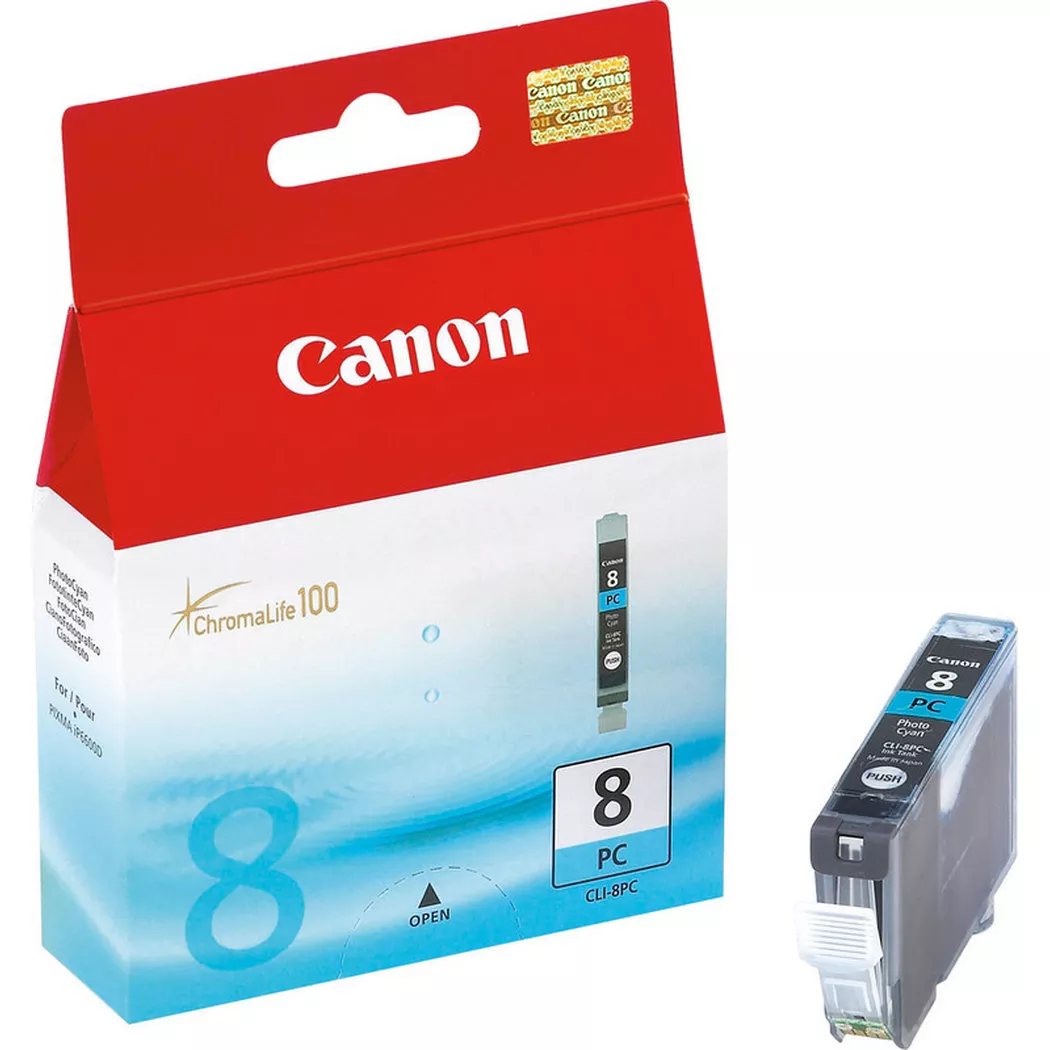 Canon – Tintenpatrone photo cyan CLI-8PC PIXMA iP 6600D 13ml, One Size