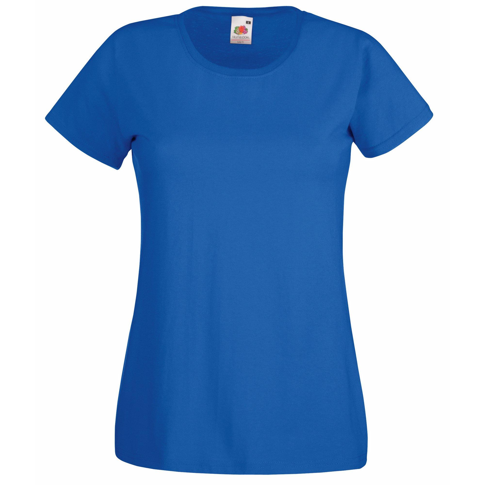 Fruit of the Loom  LadyFit Valueweight à manches courtes T-Shirt (pack de 5) 