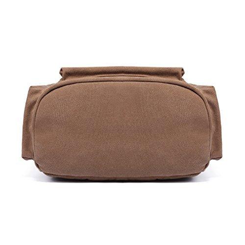 Only-bags.store Vintage Canvas Laptop Rucksack Daypack  