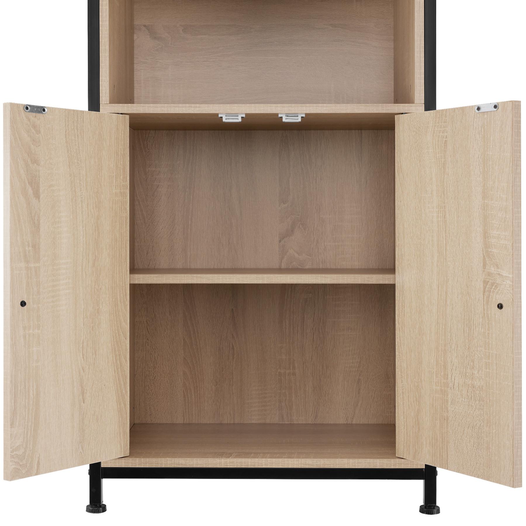 Tectake Highboard Doncaster 60x38x125cm  