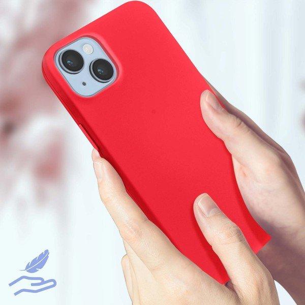 Avizar  Cover iPhone 14 Plus Rosso Corallo 