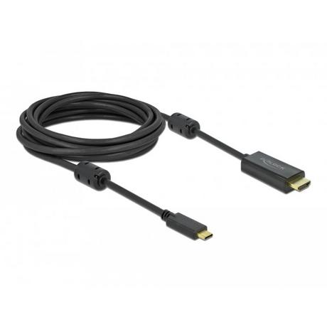 DeLock  DeLOCK Câble actif USB Type-C à HDMI (DP Alt Mode) 4K 60 Hz 5 m 