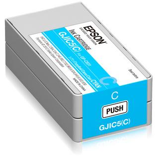 EPSON  GJIC5(C): Ink cartridge for ColorWorks C831 (Cyan) (MOQ=10) 