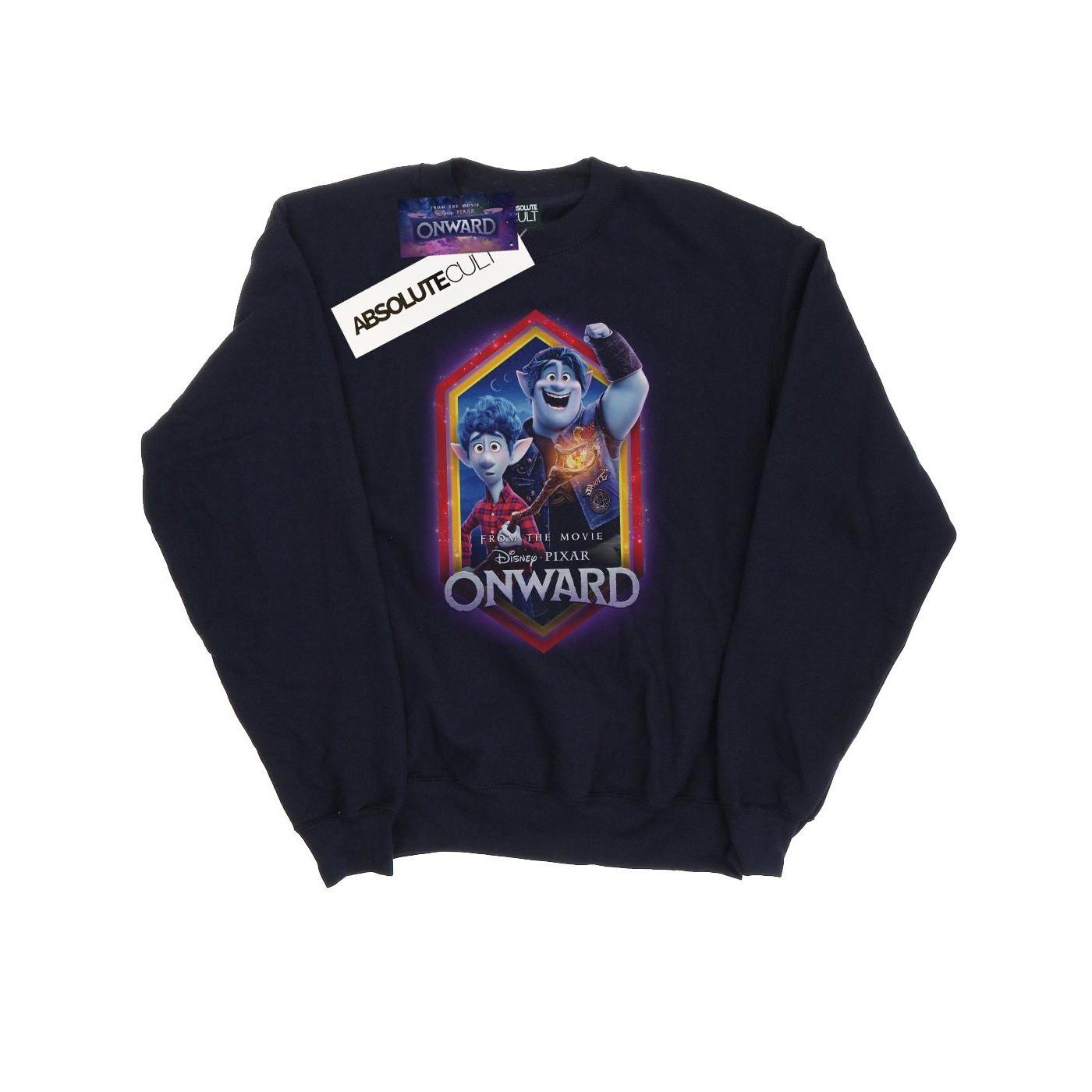 Image of Onward Brothers Crest Sweatshirt Herren Marine XXL