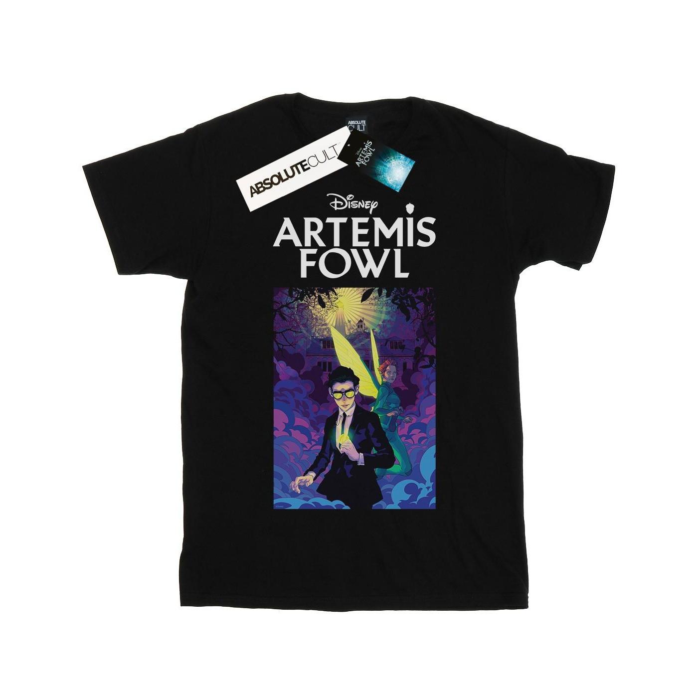 Image of Artemis Fowl Book Cover Tshirt Jungen Schwarz 128