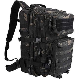 Only-bags.store Militär Taktischer Rucksack Große Kapazität 3 Tage Armee Assault Pack Bag Camoblack  