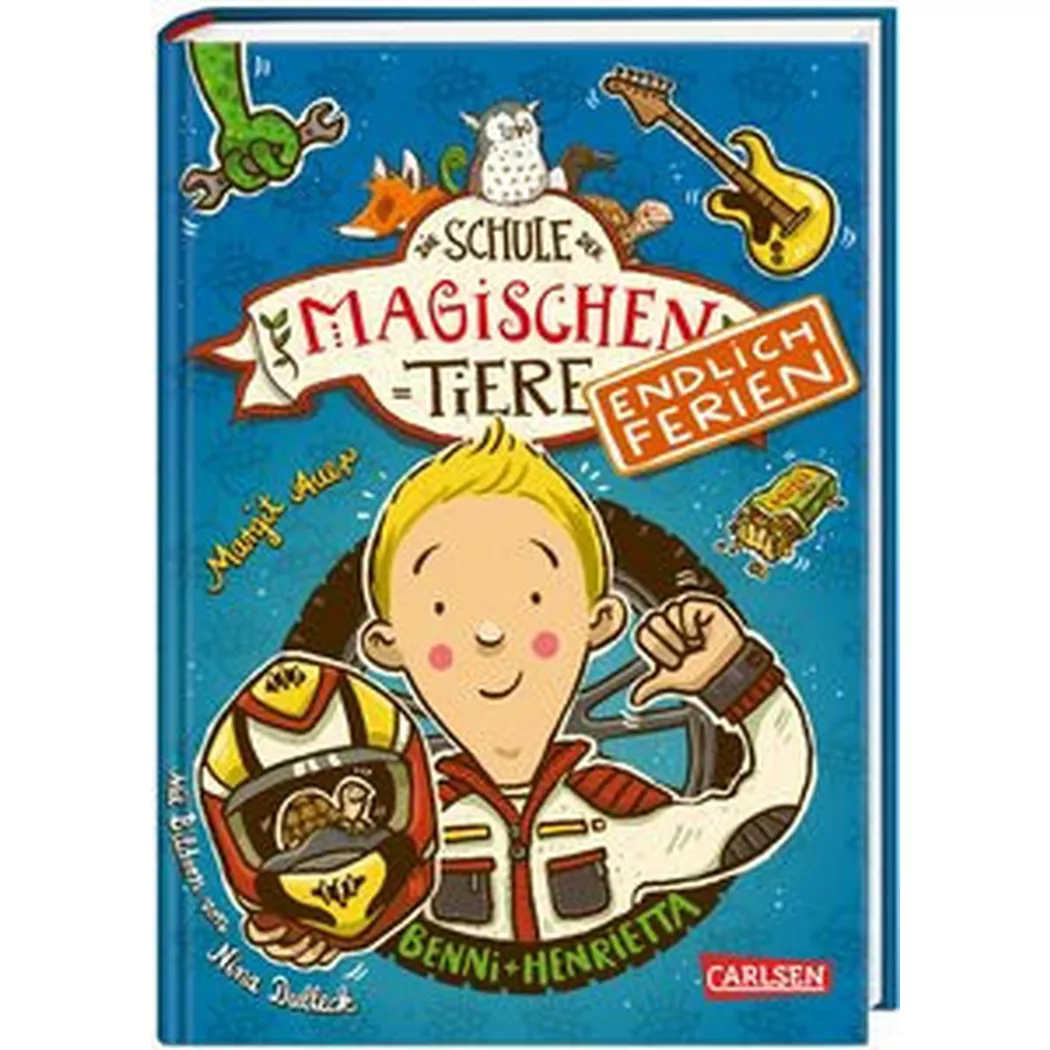 Carlsen - Die Schule der magischen Tiere. Endlich Ferien 5: Benni und Henrietta, Auer, Margit; Dulleck, Nina (Illustrationen)